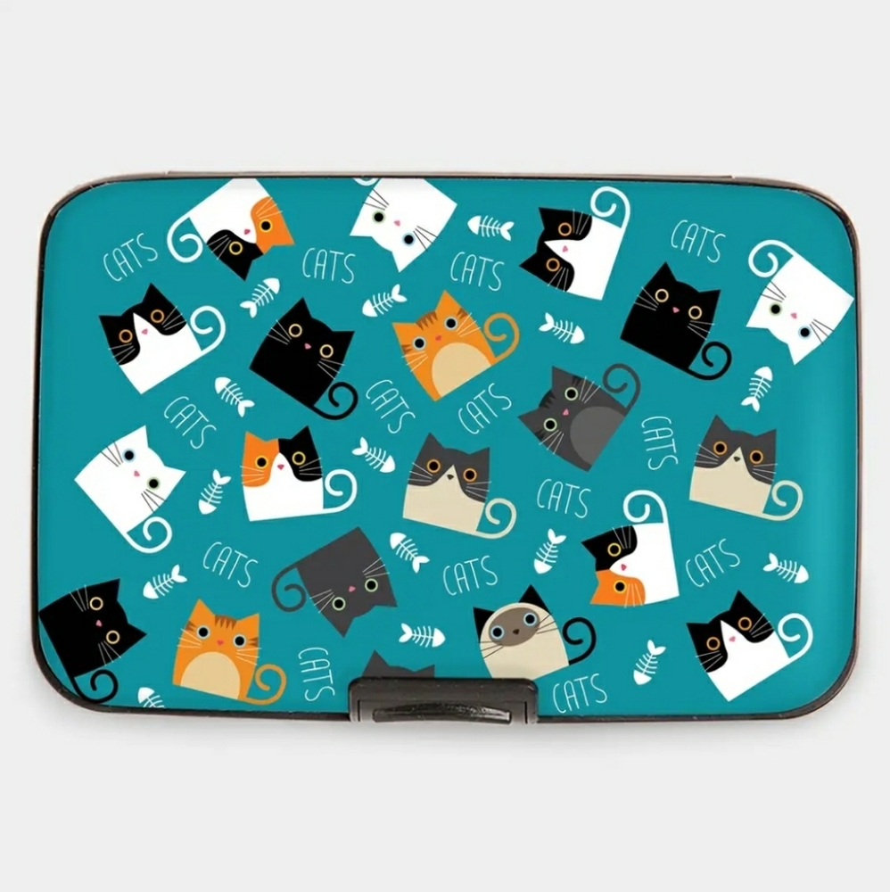 *NEW* Cats with Fish Armored Wallet